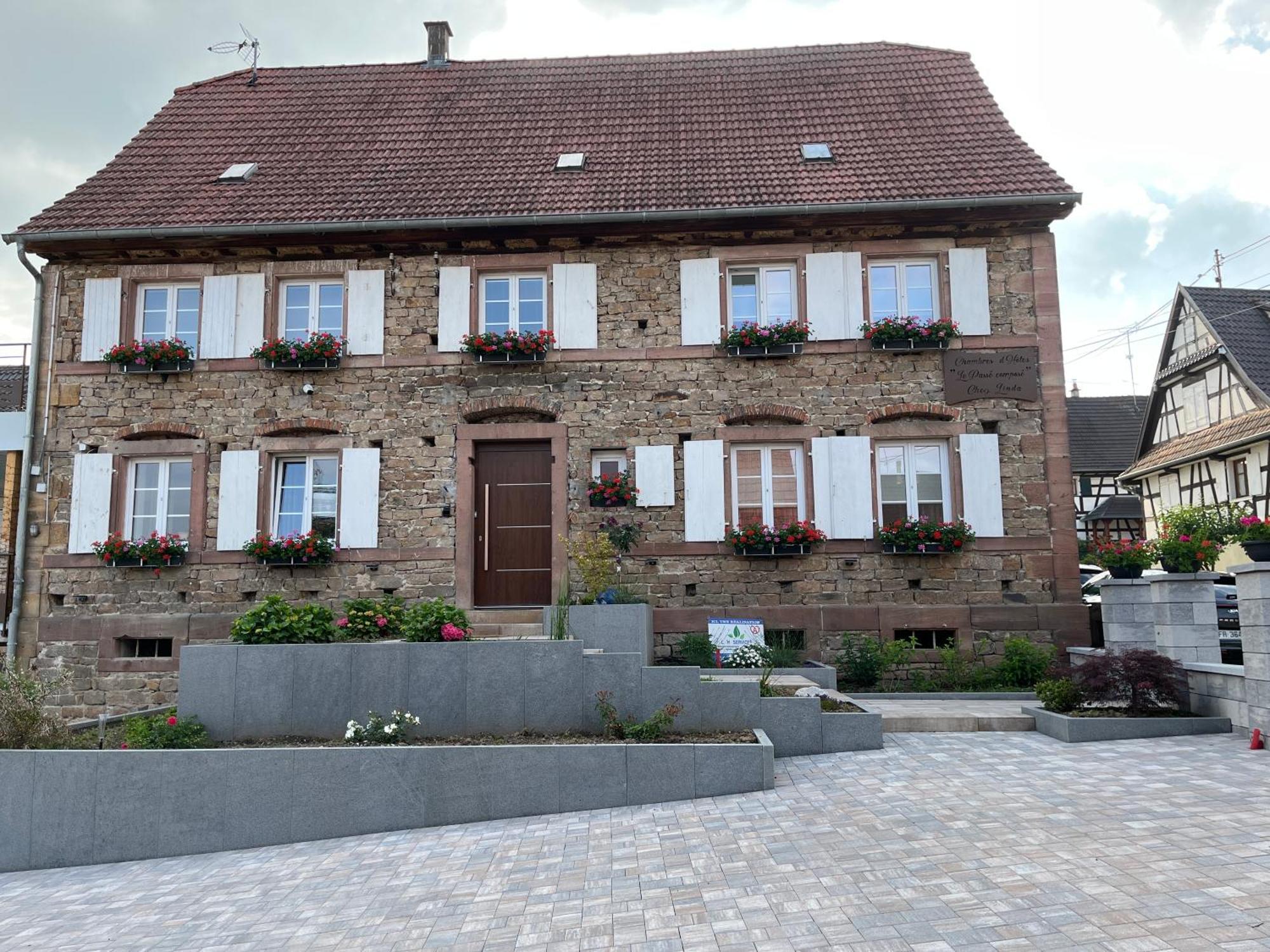 Chambres D'Hotes Chez Linda Stephane Le Passe Compose Preuschdorf Εξωτερικό φωτογραφία